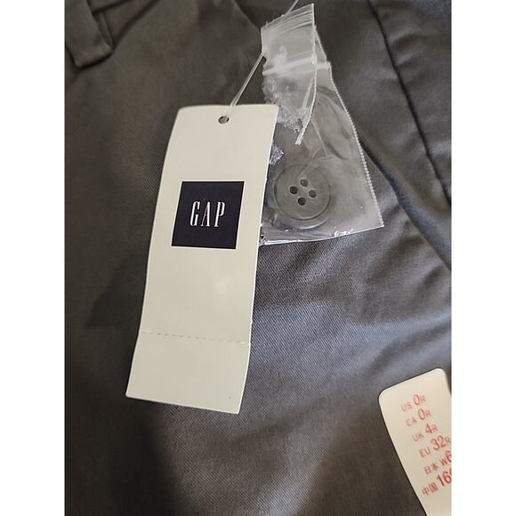 NWT Gap Women's Khakis 0R Perfect Khaki parfait - Picture 11 of 13